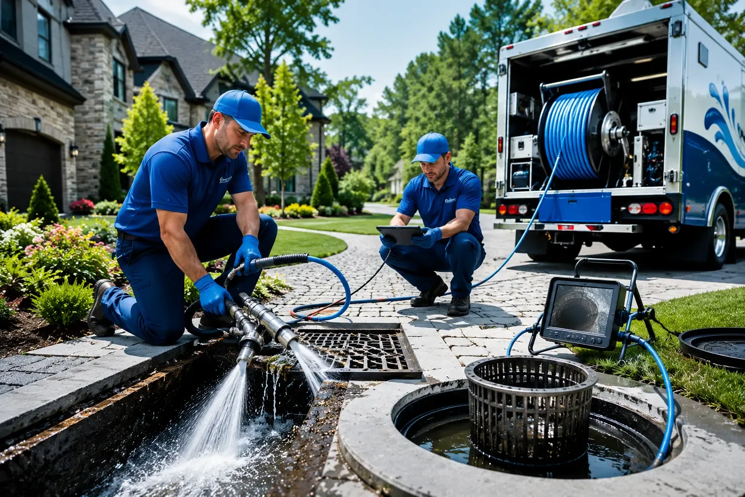 Local outdoor drain cleaning professionals in Deville, LA